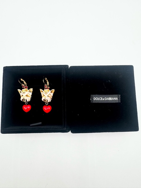 Dolce & Gabbana Jewelry - Dolce & Gabbana Dog Earrings